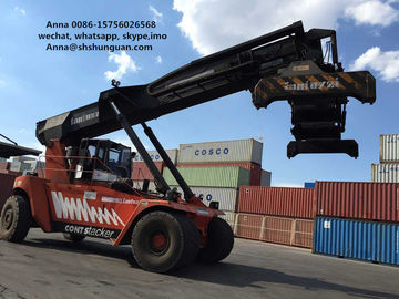 China 45 T Gebruikte Reachstacker, de Vrachtwagen Uitstekende Arbeidsvoorwaarde van de Containerlift leverancier
