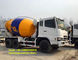 Gebruikte Kleine Ladings Concrete Vrachtwagens, Mitsubishi-de Krachtige Motor van de Mixervrachtwagen leverancier