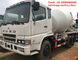 Gebruikte Kleine Ladings Concrete Vrachtwagens, Mitsubishi-de Krachtige Motor van de Mixervrachtwagen leverancier