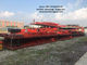 China Aanhangwagens van de grote Schaal de Gebruikte Vrachtwagen, het Skelet Flatbed Semi Aanhangwagen van het Containervervoer exporteur