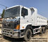  gebruikte hino 700 vrachtwagen van de reeks25-30ton stortplaats 350 de stortplaatsdoos van PK 16 cbm maakte in 2012