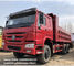 China Diesel Howo 375 Gebruikte van de Toncapaciteit 16-20 Cbm van Stortplaatsvrachtwagens 25-30 de Stortplaatsdoos exporteur