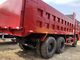 Diesel Howo 375 Gebruikte van de Toncapaciteit 16-20 Cbm van Stortplaatsvrachtwagens 25-30 de Stortplaatsdoos leverancier