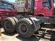 tweede handdiesel 375 diesel van de howosinovrachtwagen hoofd6x4 tractorhoofd lhd VOOR VERKOOP IN SHANGHAI leverancier