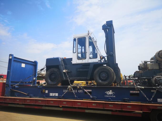 Mitsubishi-Motor gebruikte Industriële Forklifts 10000 Kg Geschatte het Laden Capaciteits